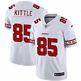 Nike 49ers 85 George Kittle White 2019 New Vapor Untouchable Limited Jersey Dzhi,baseball caps,new era cap wholesale,wholesale hats
